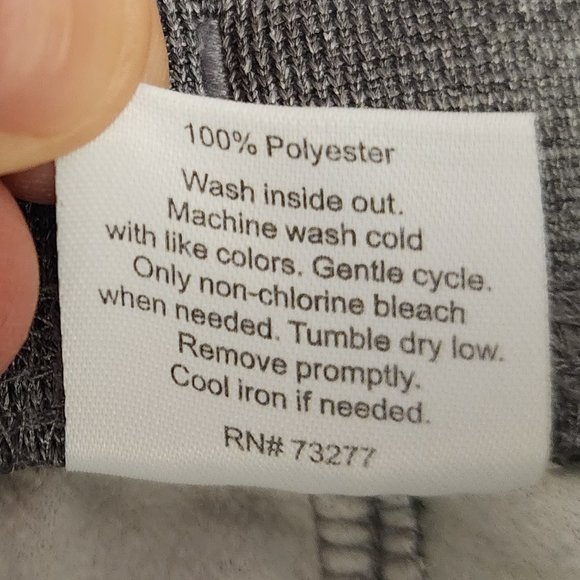 Jumping Beans Gray Athletic Pants With Zipped Pockets Size 7 - Picture 5 of 9